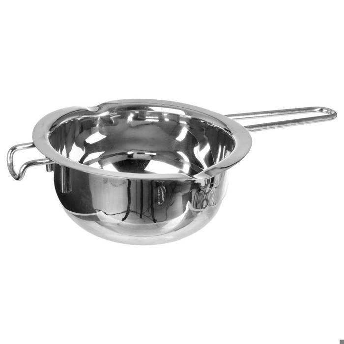 Casserole Bain-Marie Artame - Inox 16 Cm, Couvercle, Induction - Cuisson Douce