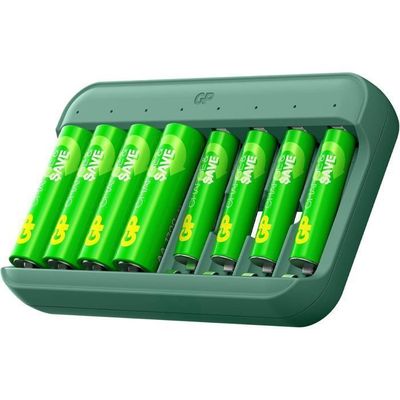 Chargeur De Piles VOLTCRAFT CC-8 - 10 Emplacements Pour Li-Ion, LiFePO4, NiMH, NiCd AA AAA 9V