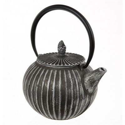Théière En Fonte Grise 1.4 L – Neuve – Sans Marque