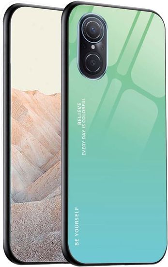 Hkess Coque Pour Huawei Nova 9 / Honor 50 5G Cover Magnétique Adsorption 360 Degrés Protection Etui Transparent Verre Trempé Plein écran Avant Et