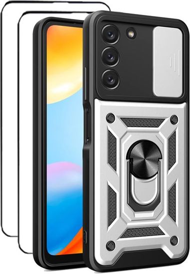 Cover Trasparente Per Nokia G21/G11 (6.53'') + 3 Pellicole In Vetro Temperato - Custodia Morbida TPU Antigraffio