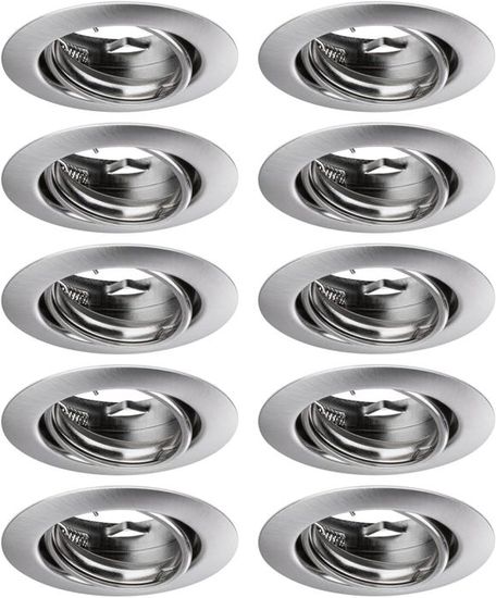 Paulmann 93094 Encastré mural LED Edge Quadro - Carré - 1,2W - 2700K