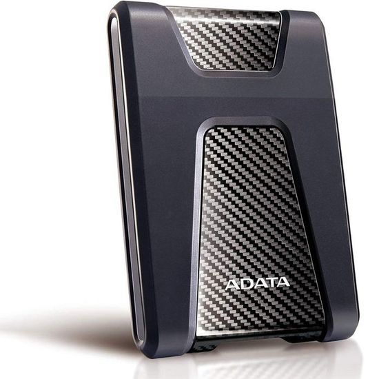 Disque Dur Externe ADATA DashDrive Durable HD650 1000 Go Noir USB 3.0 2.5" Alimenté par