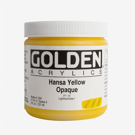Golden Heavy Body Acrylic Paint 236ml Hansa Yellow Opaque Achat Vente Peinture Acrylique Golden Heavy Body Acrylic Cdiscount