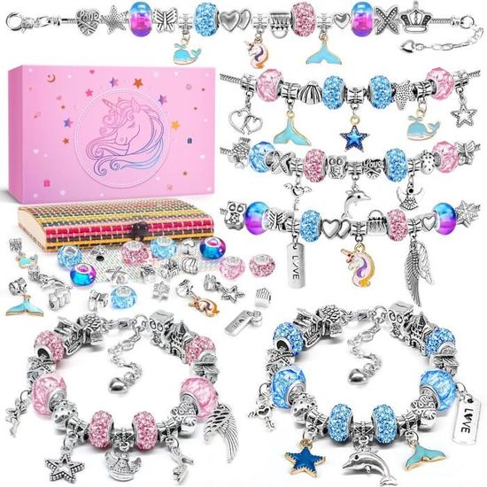 Idee Cadeau Fille 612 Ans, Ado, Kit Bracelet, Jouet Breloques Creation