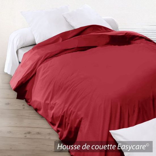 Housse De Couette 280x240 Cm Percale Coton NOA Vert Kaki | Leroy Merlin