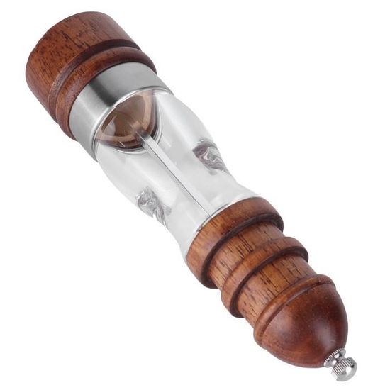 Moulin à Poivre Acrylique Ilsa Transparent Céramique Moudre Sel Résistante