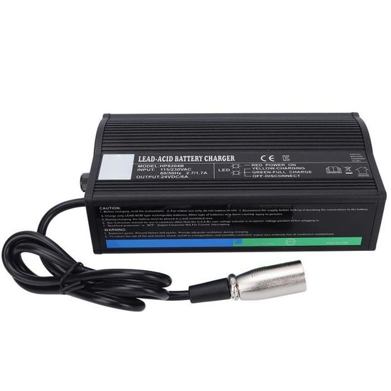 Port de chargeur de batterie 3 broches, adaptateur de prise 3 broches, câble de charge pour scooter électrique, fauteuil roulant électrique pour Innuovo/adowking  18