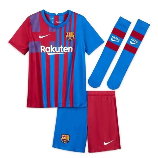 FC Barcelone Mini kit Domicile Nike 2021/2022 Cdiscount Sport