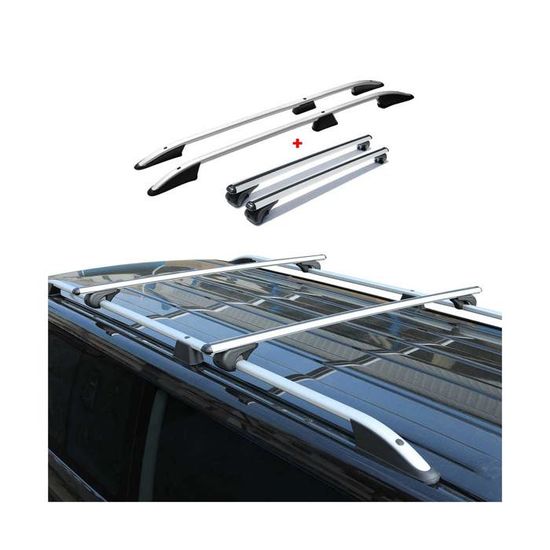 Barres De Toit Transversales TURTLE Pour Renault Kangoo 1998-2008 - Neuves - Garantie 2 Ans