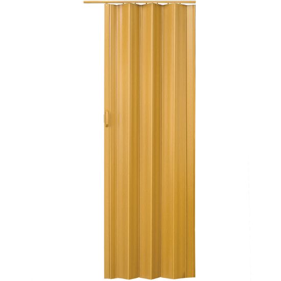 TECTAKE Porte Coulissante Pliante pour Intérieur en PVC 80 cm X 203 cm Bois Erable