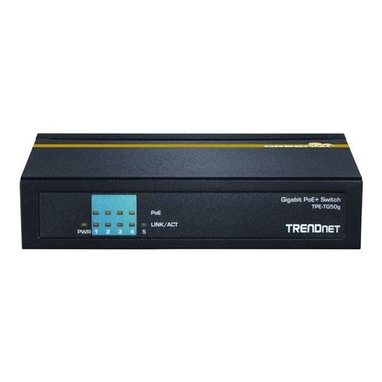 TRENDnet TPE-TG50g - Switch 5 ports Gigabit PoE+ (