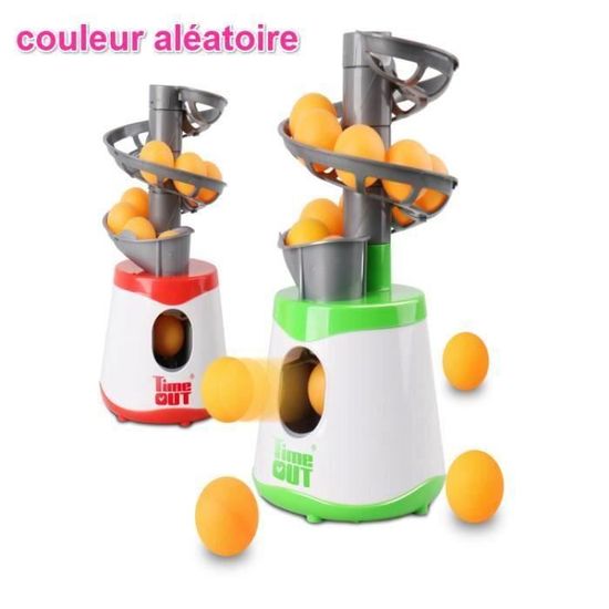 Robot Ping-Pong XDLYWUZIQ S6-Pro - Machine à Balls Automatique, Filet Inclus - 50W, 300 Balls
