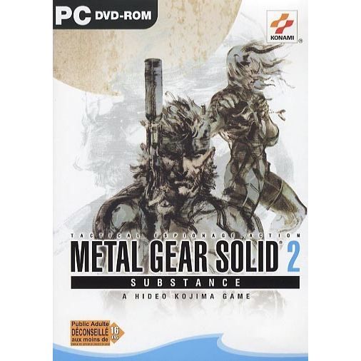Deg Metal Gear Solid 2 : Substance / Jeu PC Dvd-Rom