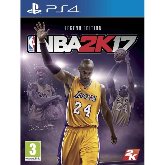 Take 2 Nba 2K17 Legend Edition Jeu PS4