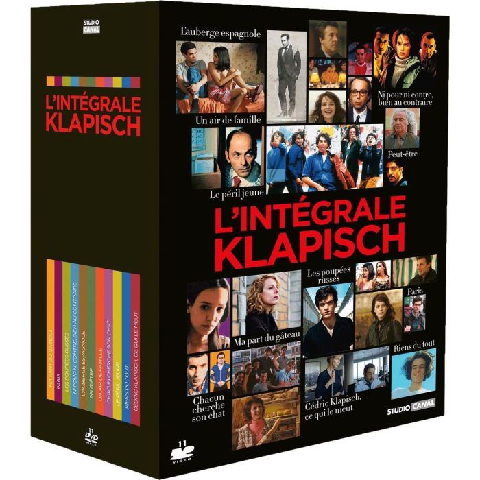 Dvd Coffret Integrale Klapisch Cdiscount Dvd