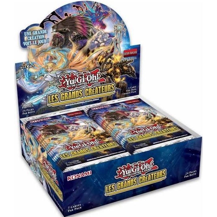 Yu-Gi-Oh! - Boite De 24 Boosters - Les Grands Créateurs - Français