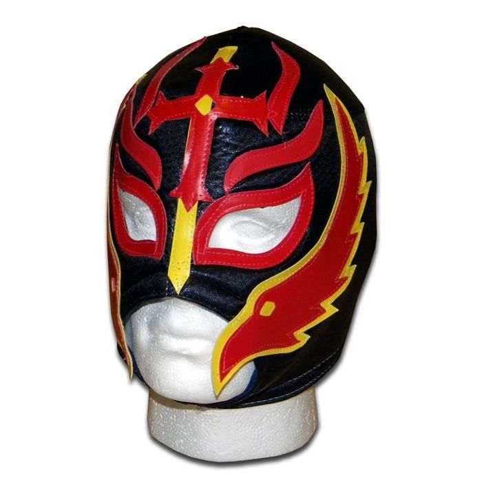Fils du Diable masque catch mexicain Adulte Lucha fogu: Vêtements et accessoires