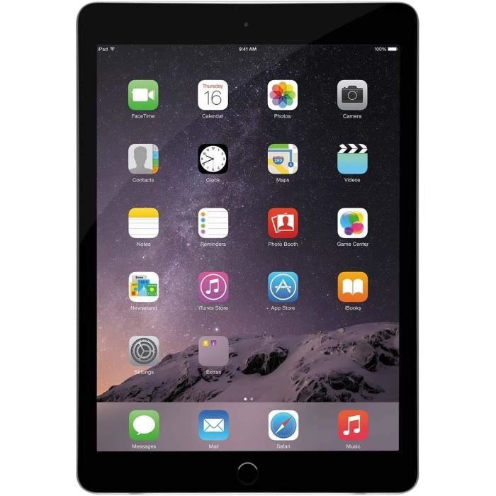 Apple iPad Air 2 16Go Wi-Fi - Gris Sidéral (Reconditionné)