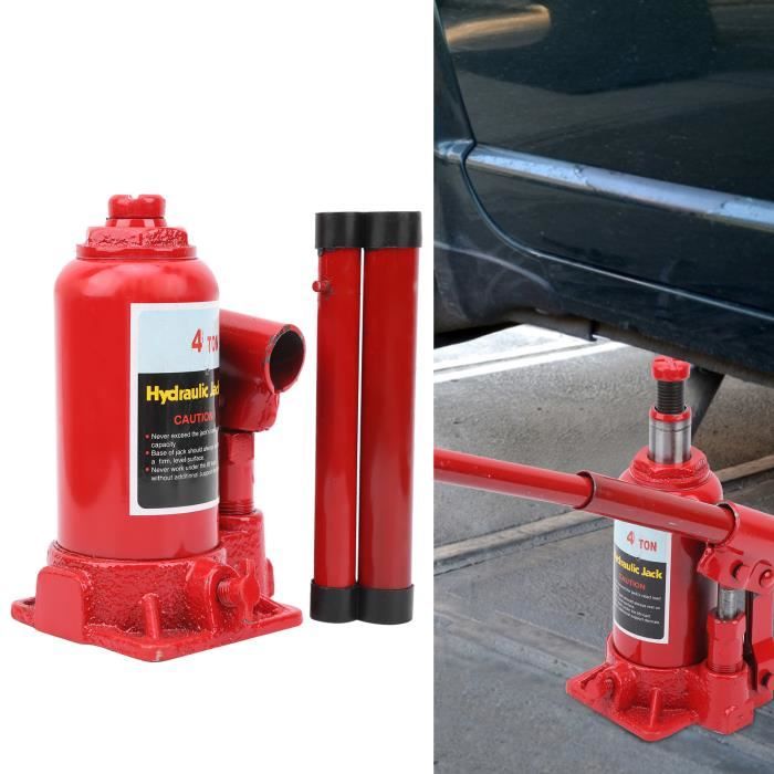 XIO-Cric Hydraulique 4 Tonnes Outil de Réparation de Pneu de Levage de Voiture Professionnel Portable