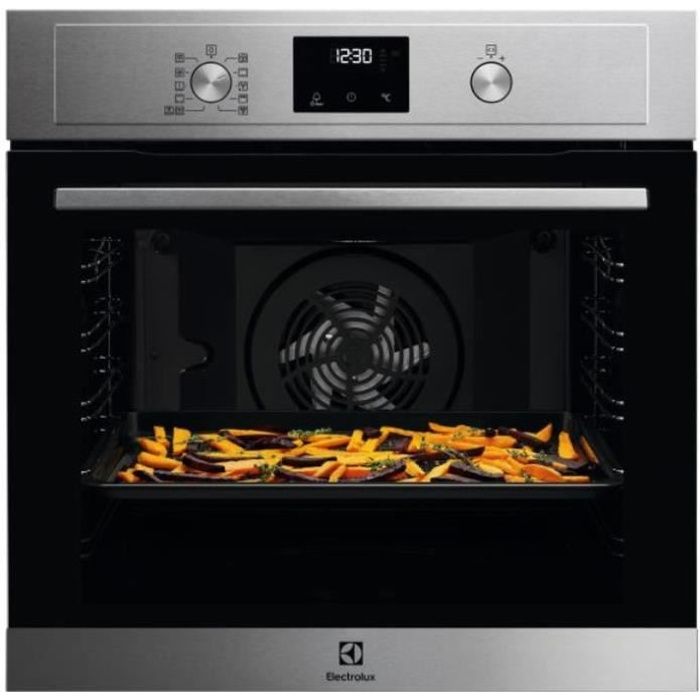 electrolux - four intégrable multifonction 72l 60cm a+ pyrolyse inox - eam4p45tx
