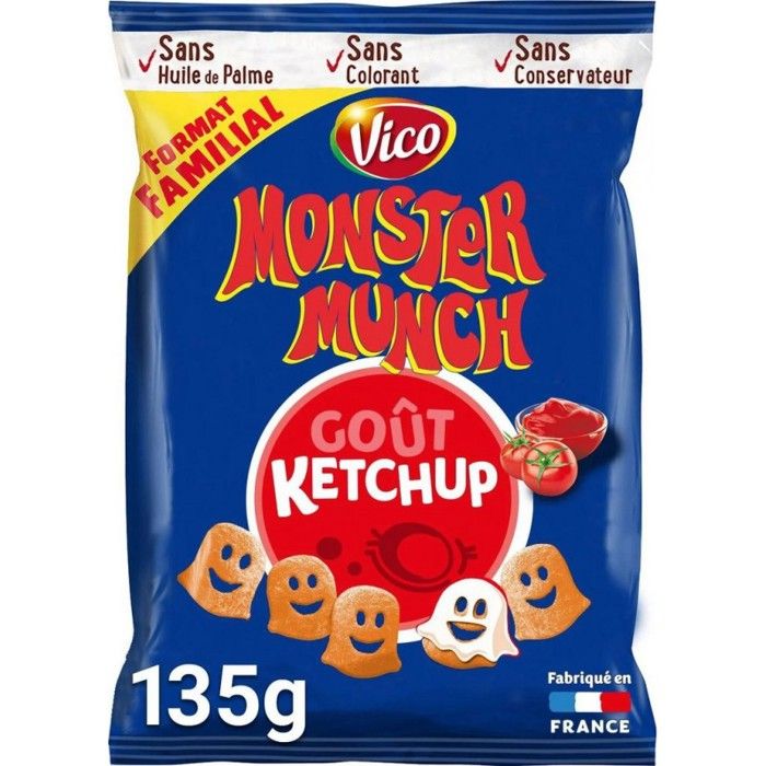 MONSTER MUNCH ketchup 135g