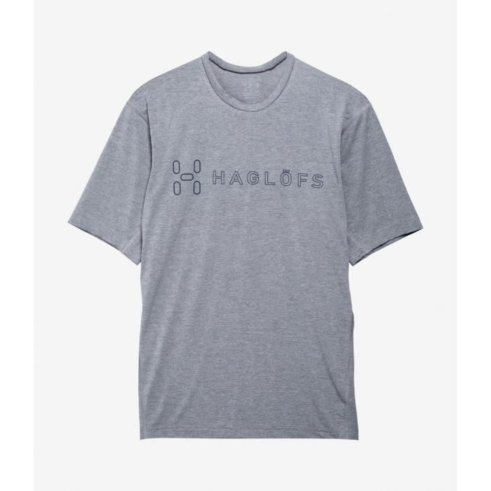 Haglofs Ridge Ii T-Shirt Gris Homme