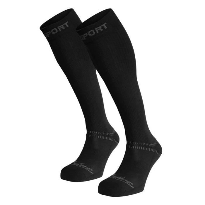 CHAUSSETTES CONFORT EVO NOIR BV SPORT