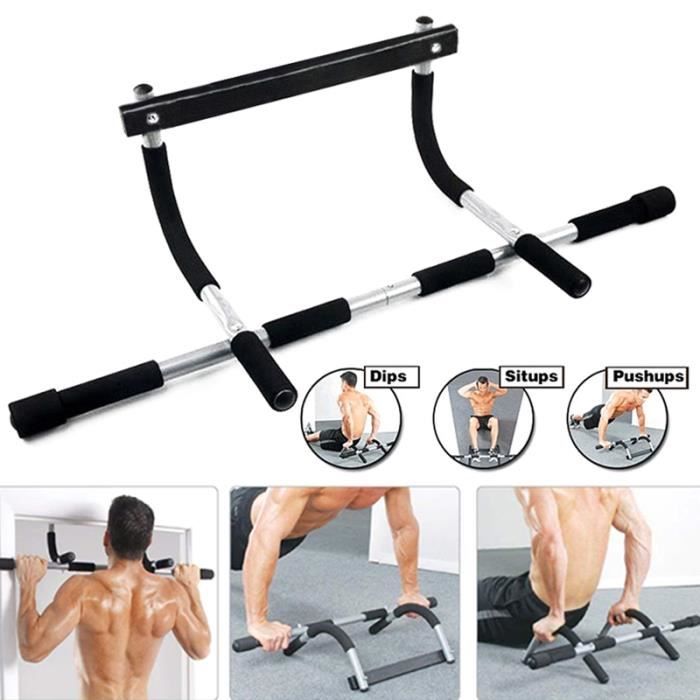 Barre de Traction à porte Barre d'appartement Barre d'Exercice de Traction Gym Entraineur Barre de Fitness