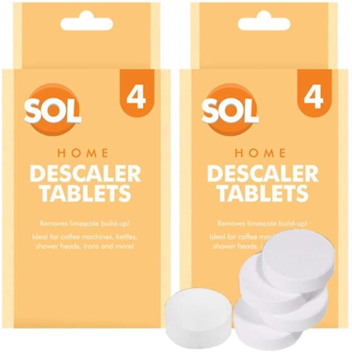 8pk Bouilloire Détartrants Tout Usage Détartrant Machine à Café Détartrants Qui Affaire Avec Tartre, Rouille & Calcium