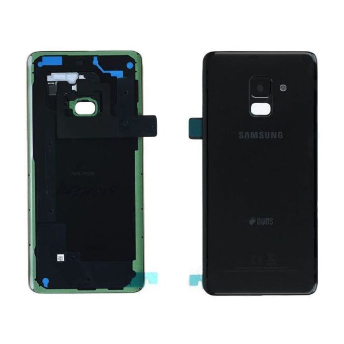 Piece Detachee Originale Cache Batterie Vitre Arrière Or Pour Samsung Galaxy A8 2018 A530F - vue 2