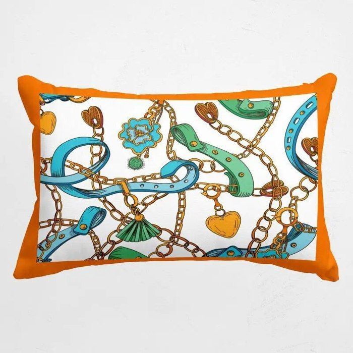 Decoration Automne Coussin Citrouille Taie - 30x50cm Taie D'oreiller