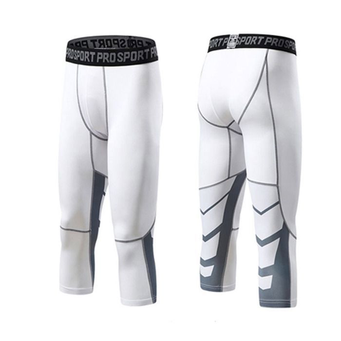 Leggings pour hommes, couche de Base, short de sport à