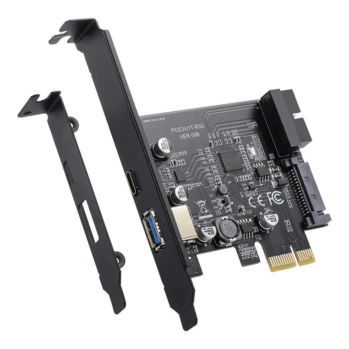 Carte Pci Express Usb 3.2 Carte D'Extension USB-C PCIe 3.2 Gen2 10