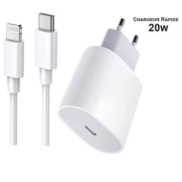Générique Câble De Charge Rapide USB Type-C 5A - 1m / 2m - Blanc/White
