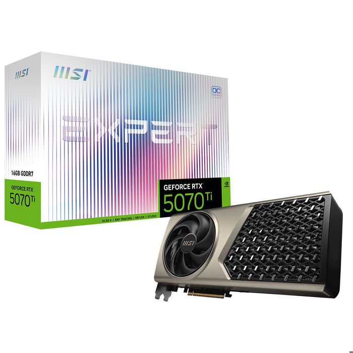 MSI GeForce RTX 5070 Ti 16G EXPERT OC - vue 2