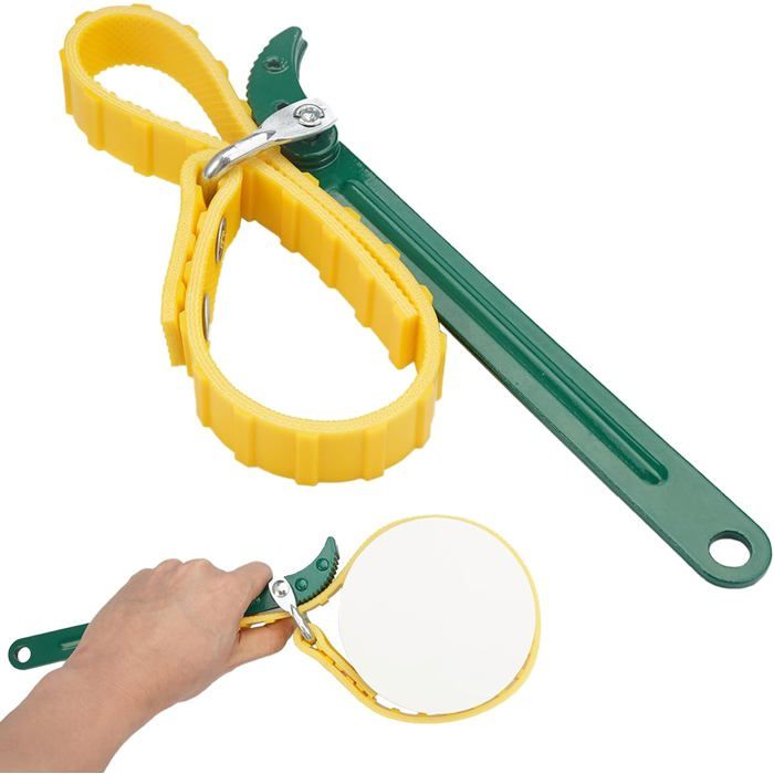 Clé à Courroie 6 Pouces MAX – Extracteur De Filtre à Huile Réglable, Outil Démontage