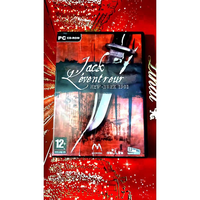 Microids/Galilée Jack L’Éventreur – New York 1901 – Jeu PC Cd-Rom – Aventure / Enquête / Horreur