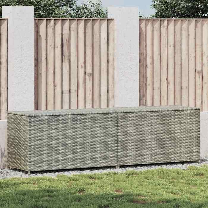 Vidaxl Boîte de rangement 200x50x60 cm - vue 2