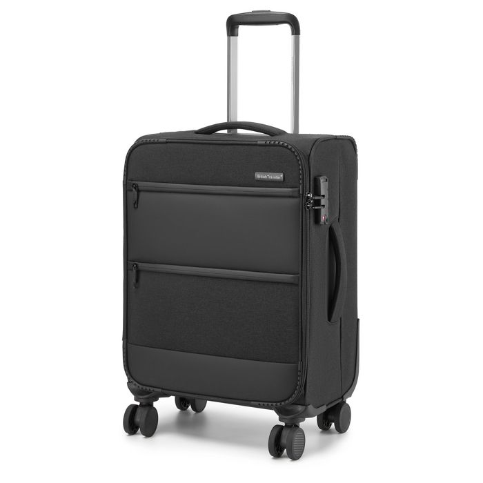 Valise Xxl Valise British Traveller 98L - Souple, Extensible, 4 Roues - Idéale Voyage Bagage Cabine Grande Capacité Valise Xxl Valise British Traveller 98L - Souple, Extensible, 4 Roues - Idéale Voyage Bagage Cabine Grande Capacité