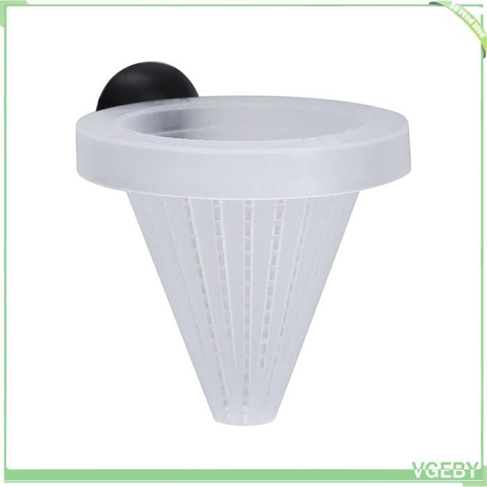 Mangeoire pour aquarium - FAFEICY - Mangeoire conique 7 cm - Plastique - Ventouse - Anti-dispersion