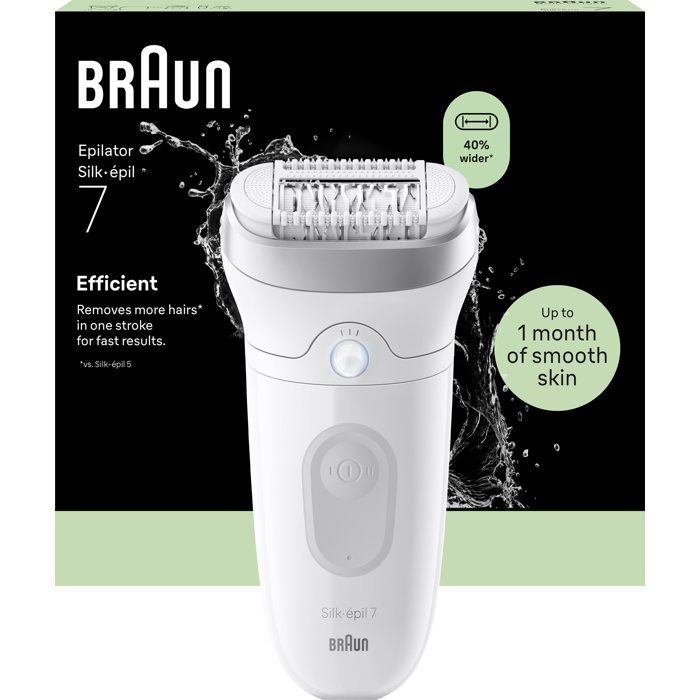Épilateur électrique BRAUN SE7 011 2 modes 40 min Étanche
