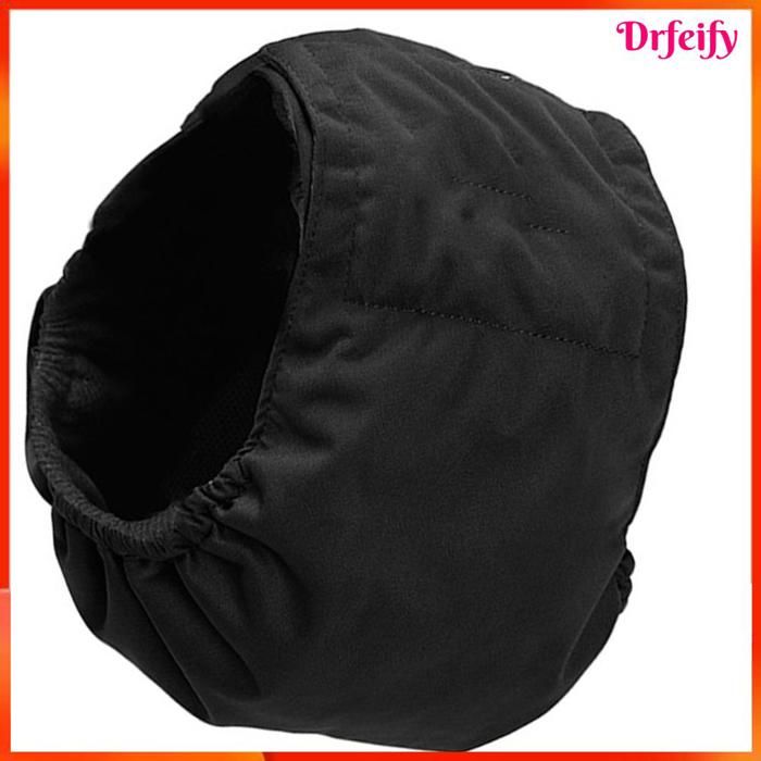 Bande ventrale pour chien - AKOZON - PD10033 - Taille M (40-50 cm) - Noir - Polyester respirant