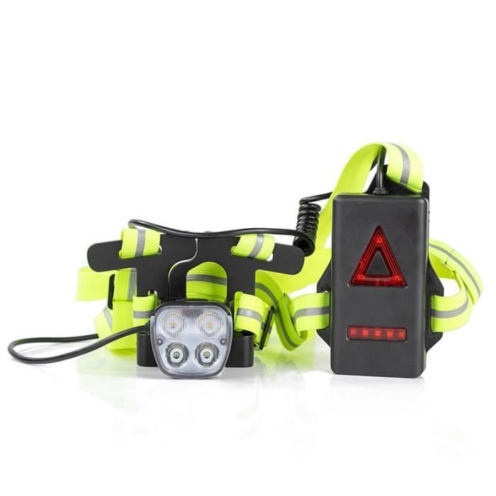 Lampe de sport - Non spécifié - Modèle non spécifié - Rechargeable USB - Étanche - Luminosité réglable gr LAMPE FRONTALE MULTISPORT