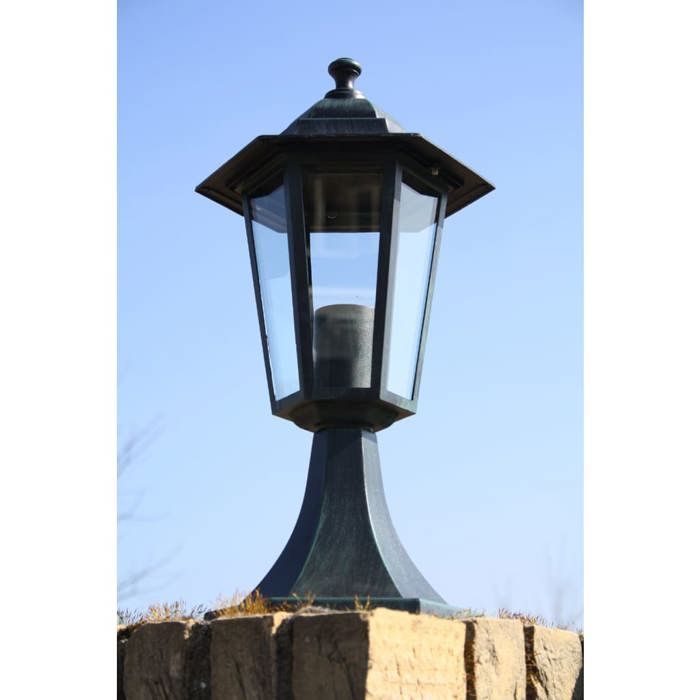 BESTLIFE Lampe de jardin Vert foncé/Noir Aluminium avec manuel de montage（40210891）VIDAXL