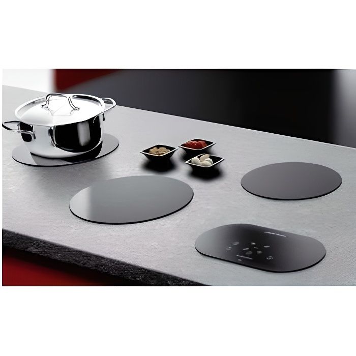 Table de cuisson Nomade 3 foyers  ATIN3BK  Cdiscount Electromenager