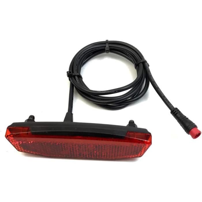 6V 60V VeLo eLectrique Feu ArrieRe Feu ArrieRe LED Avertissement Lampe ArrieRe pour E Scooter Ebike Feux ArrieRe Connecteur eTa A205 Cdiscount Sport
