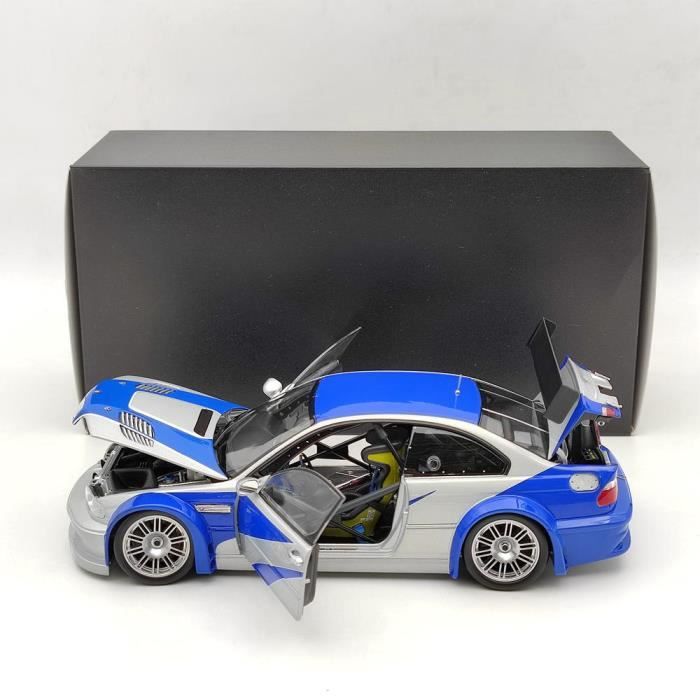 DCN 1:18 Scale BMW M3 GTR E46 2001 Need For Speed Blue Moulé sous ...