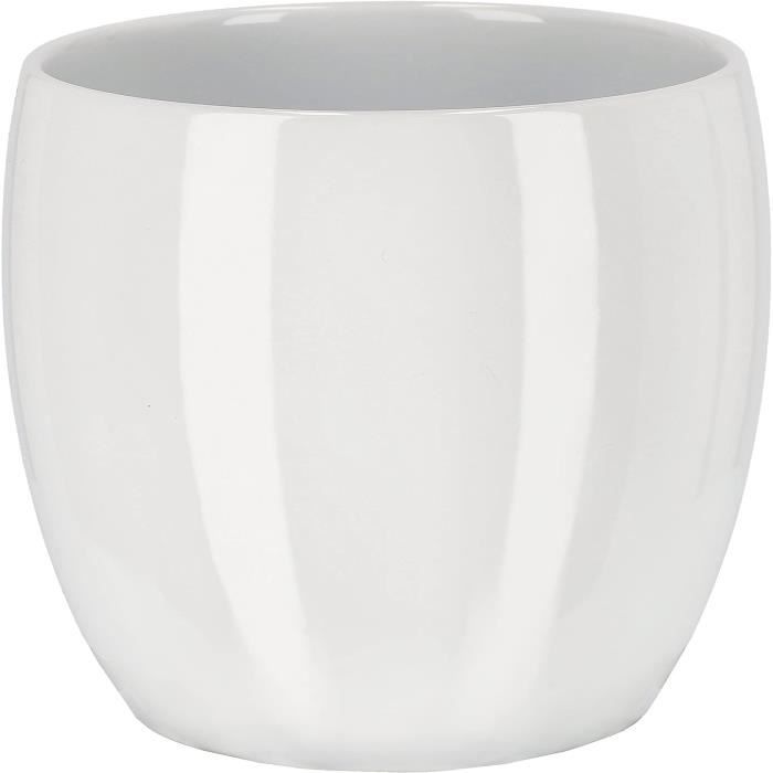 Scheurich Runa, Pot De Fleurs En Céramique, Couleur: Washed Grey, 22,57