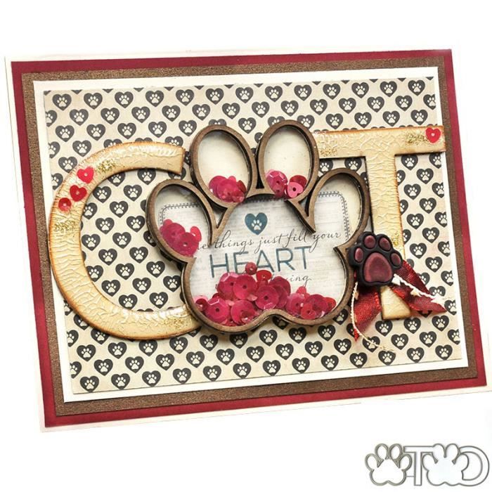 GUMEI Bonne Année Matrices De Découpe En Métal Pochoir